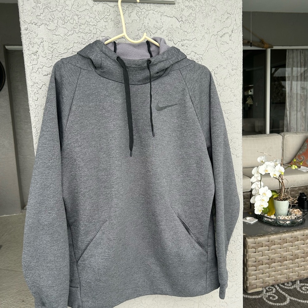Nike DriFit  Men's Gray Hoodie